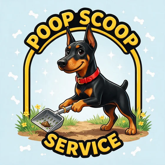 Poop Scoop Service badge